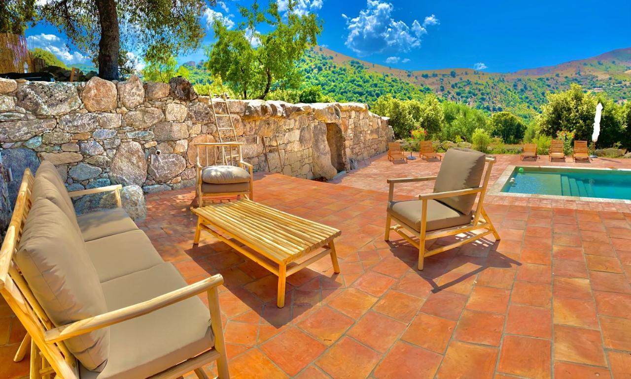 Residence De Luxe 4 Etoiles A Pietralba, 4 Logements Piscine Chauffee Balagne Buitenkant foto