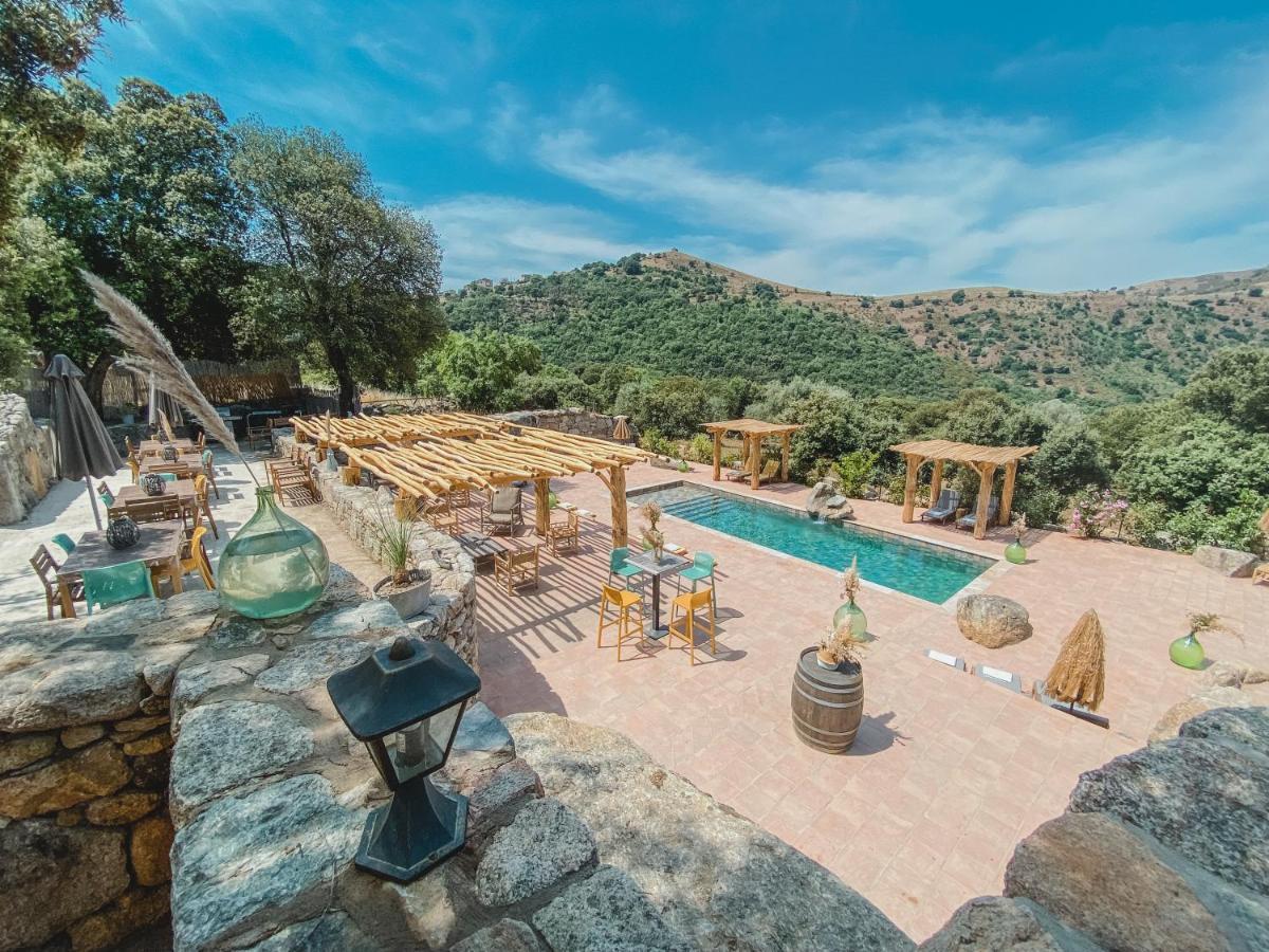 Residence De Luxe 4 Etoiles A Pietralba, 4 Logements Piscine Chauffee Balagne Buitenkant foto