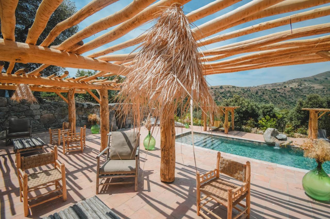Residence De Luxe 4 Etoiles A Pietralba, 4 Logements Piscine Chauffee Balagne Buitenkant foto