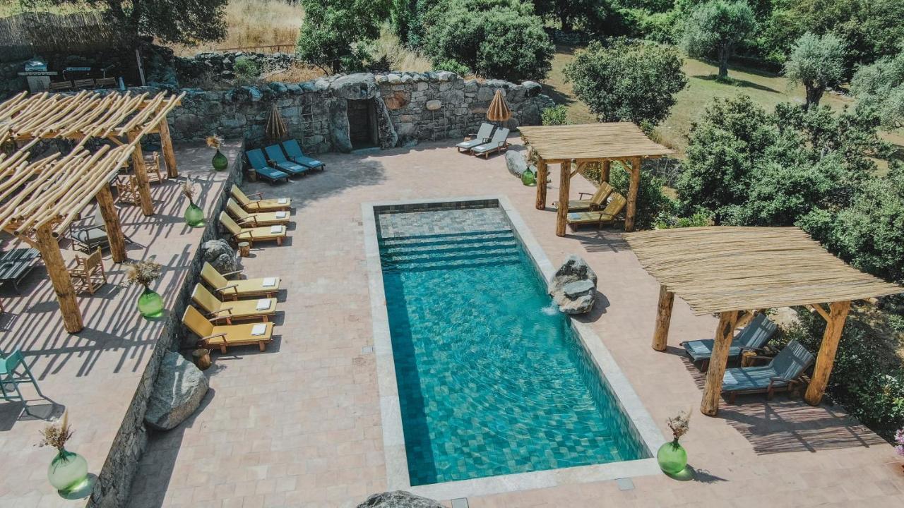 Residence De Luxe 4 Etoiles A Pietralba, 4 Logements Piscine Chauffee Balagne Buitenkant foto