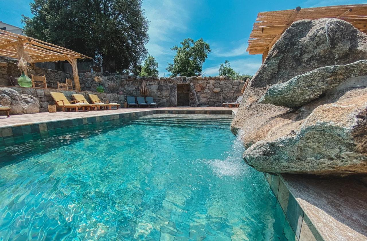 Residence De Luxe 4 Etoiles A Pietralba, 4 Logements Piscine Chauffee Balagne Buitenkant foto