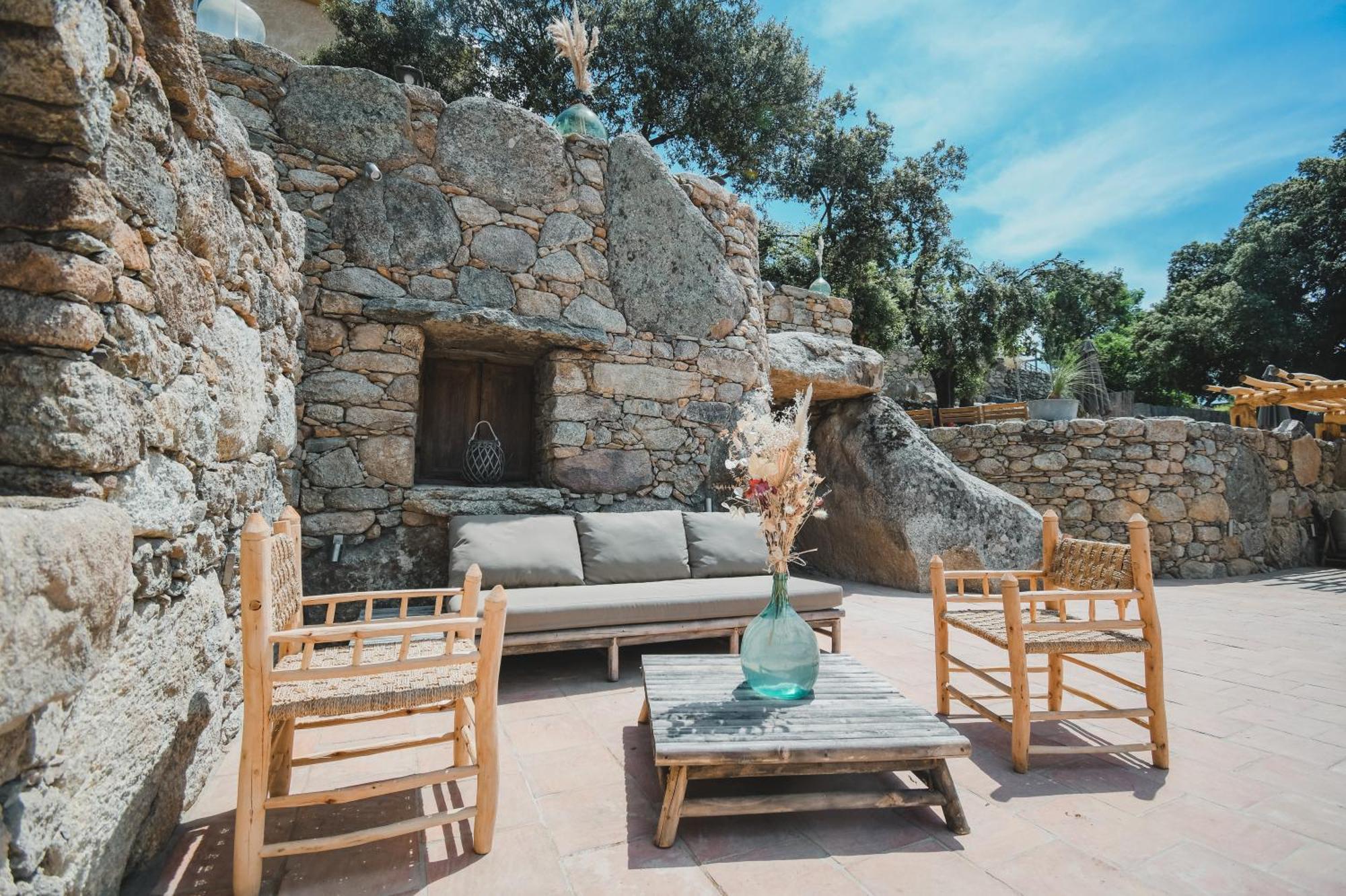 Residence De Luxe 4 Etoiles A Pietralba, 4 Logements Piscine Chauffee Balagne Buitenkant foto