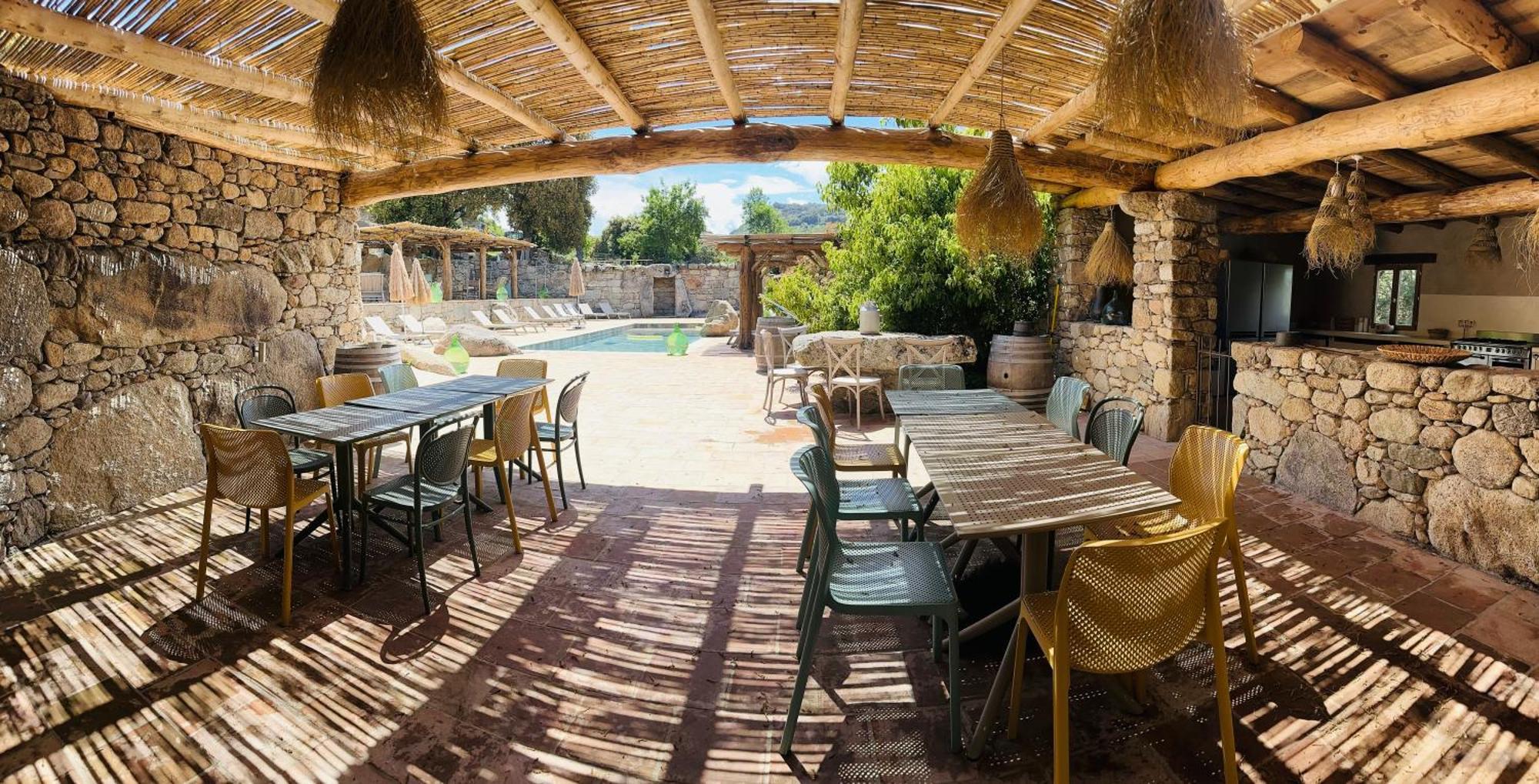 Residence De Luxe 4 Etoiles A Pietralba, 4 Logements Piscine Chauffee Balagne Buitenkant foto